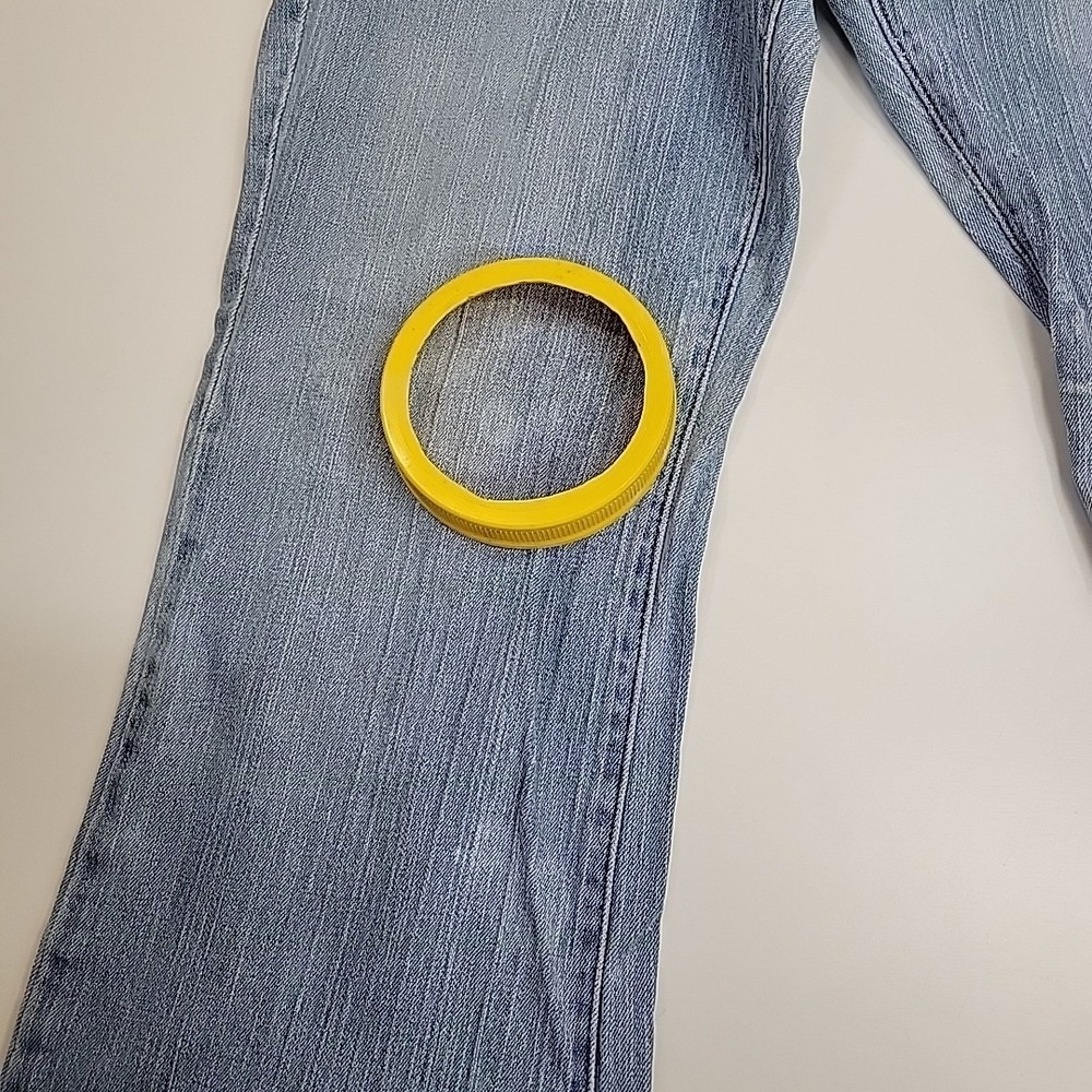 Levi's 515 Bootcut Jeans Women's 14M Light Wash Stretch Mid Rise Denim - Picture 9 of 11